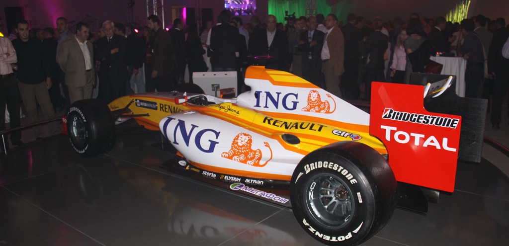 Masina Renault de Formula 1