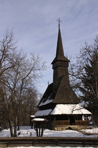 biserica din lemn din muzeul satului