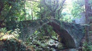 The old stone bridge of Trangarada