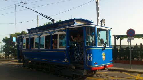 Blue Tram – Barcelona