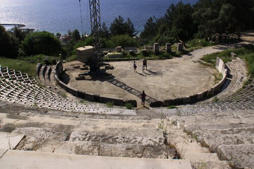 Amfiteatrul din Thassos, Grecia